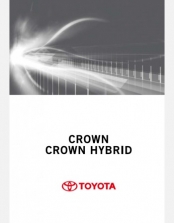 TOYOTA CROWN 2012-2013 NAVIGATION & MULTIMEDIA SYSTEM MANUAL